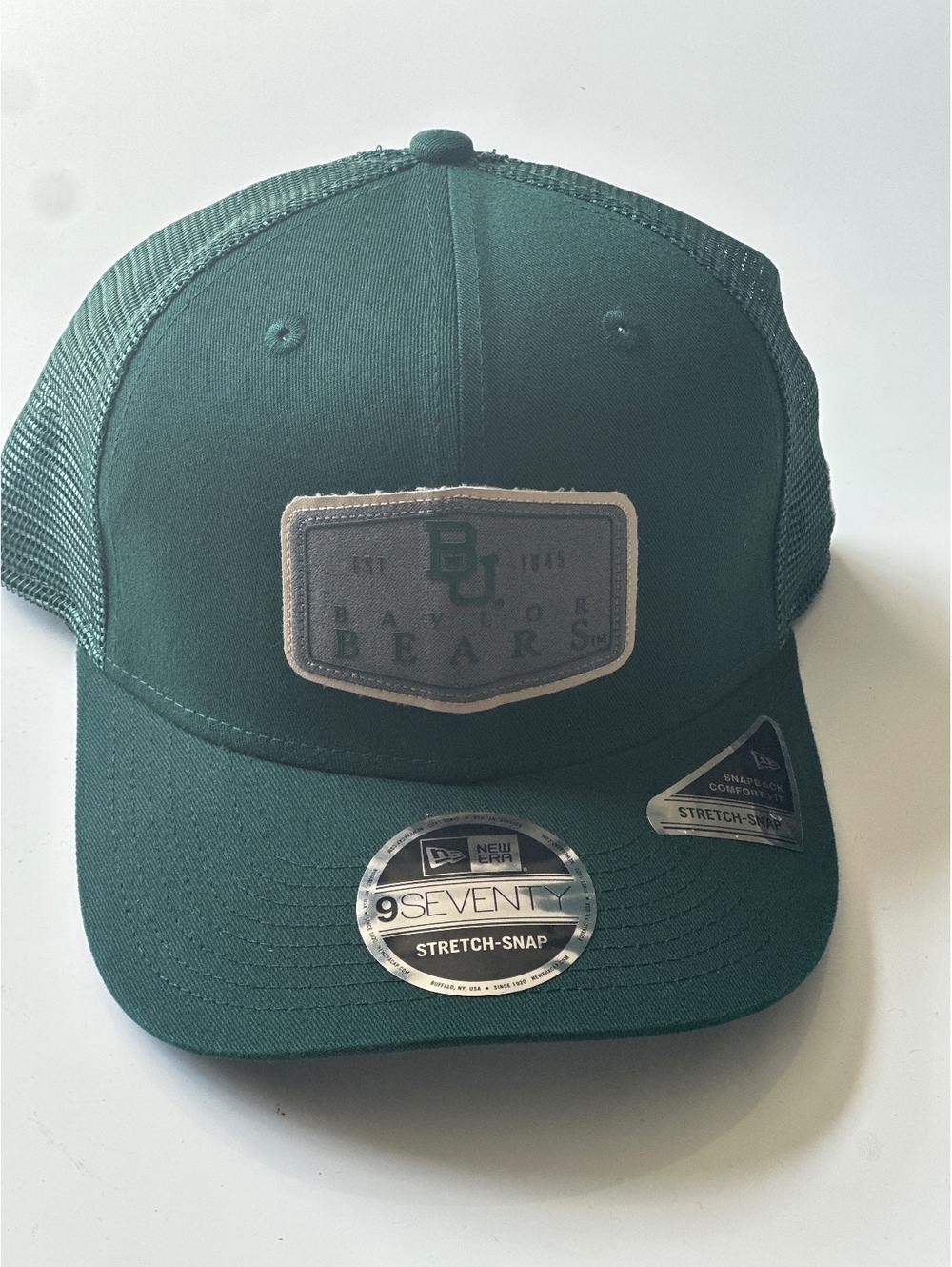 New Era 9Seventy Stretch-Snap - Baylor Bears - Snap Back Cap Hat - New!